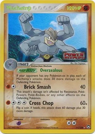 EX Power Keepers Machamp #11/108 reverse holo